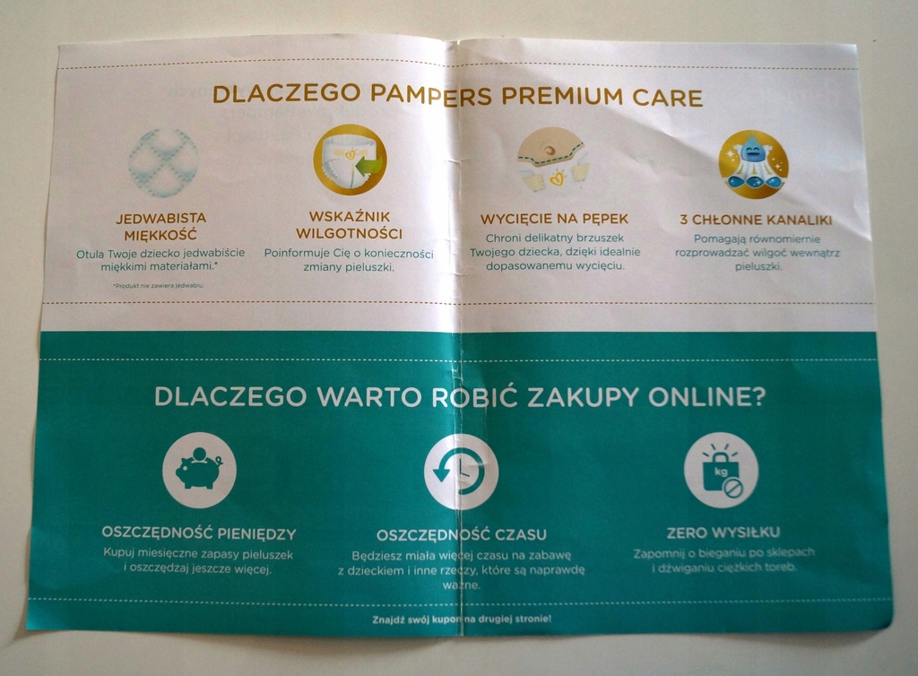 kupony rabatowe pampers sierpień emag