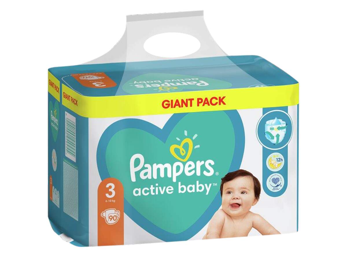 pampers activ baby 3 cena