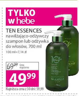 10 essences odżywka do włosów nawilżająco odżywcza