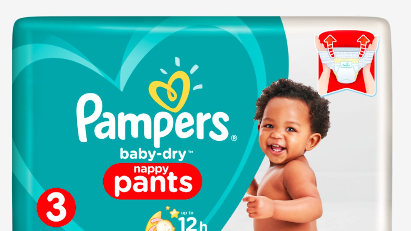 pampers pants children photo