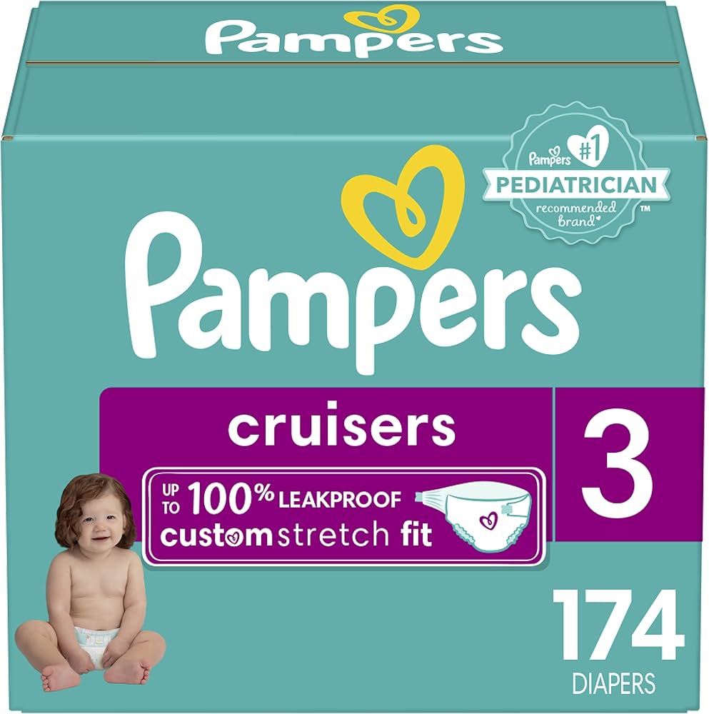 pampers 174 pieces