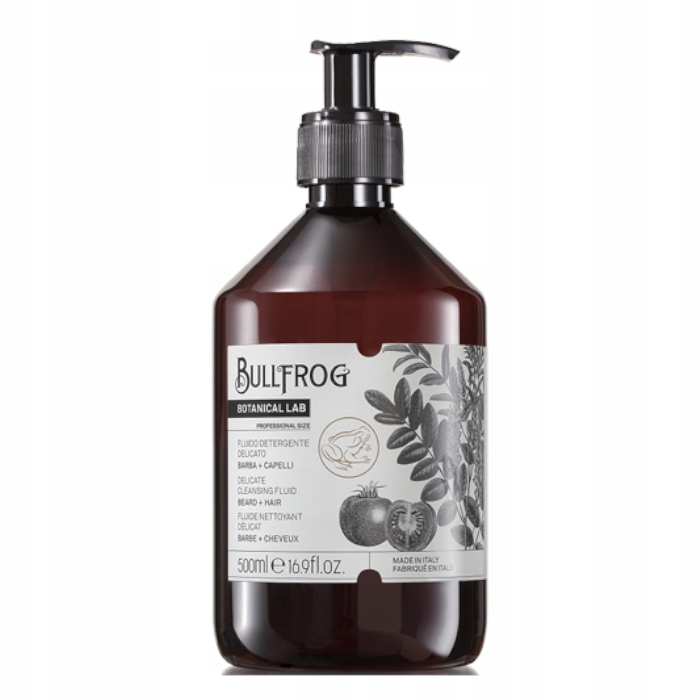 bullfrog nourishing restorative shampoo szampon odżywczy do włosów i brody