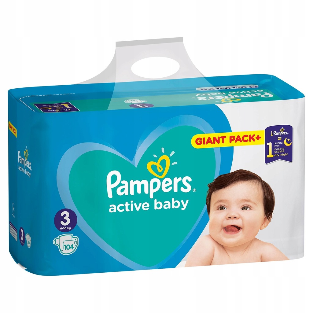 pampers active baby 3 allegro