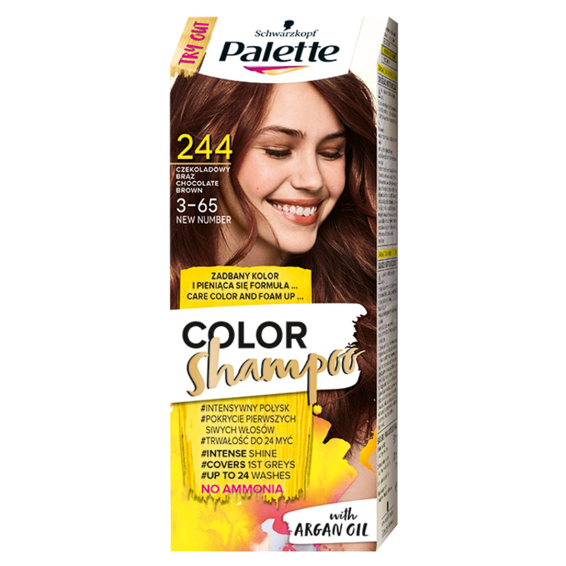 palette color shampoo szampon koloryzujący