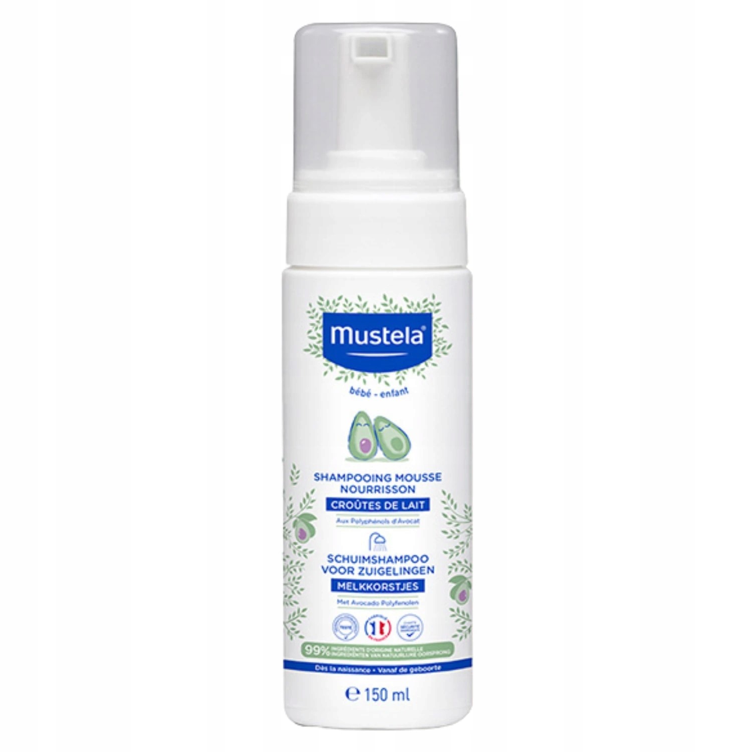 mustela bebe 150ml szampon w piance dla noworodków opinie