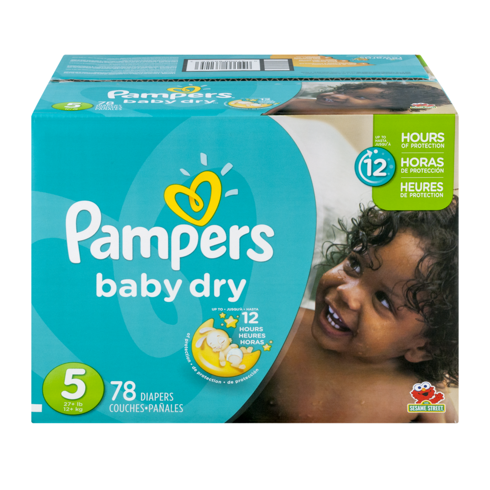 pampers large box