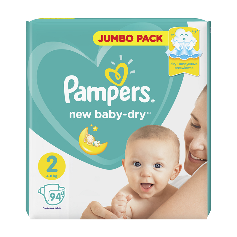 pampers new born carrefour