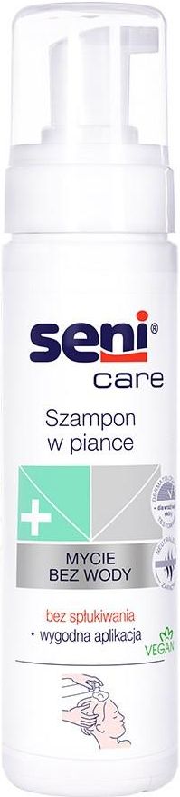 seni care szampon w piance bez spłukiwania 200 ml