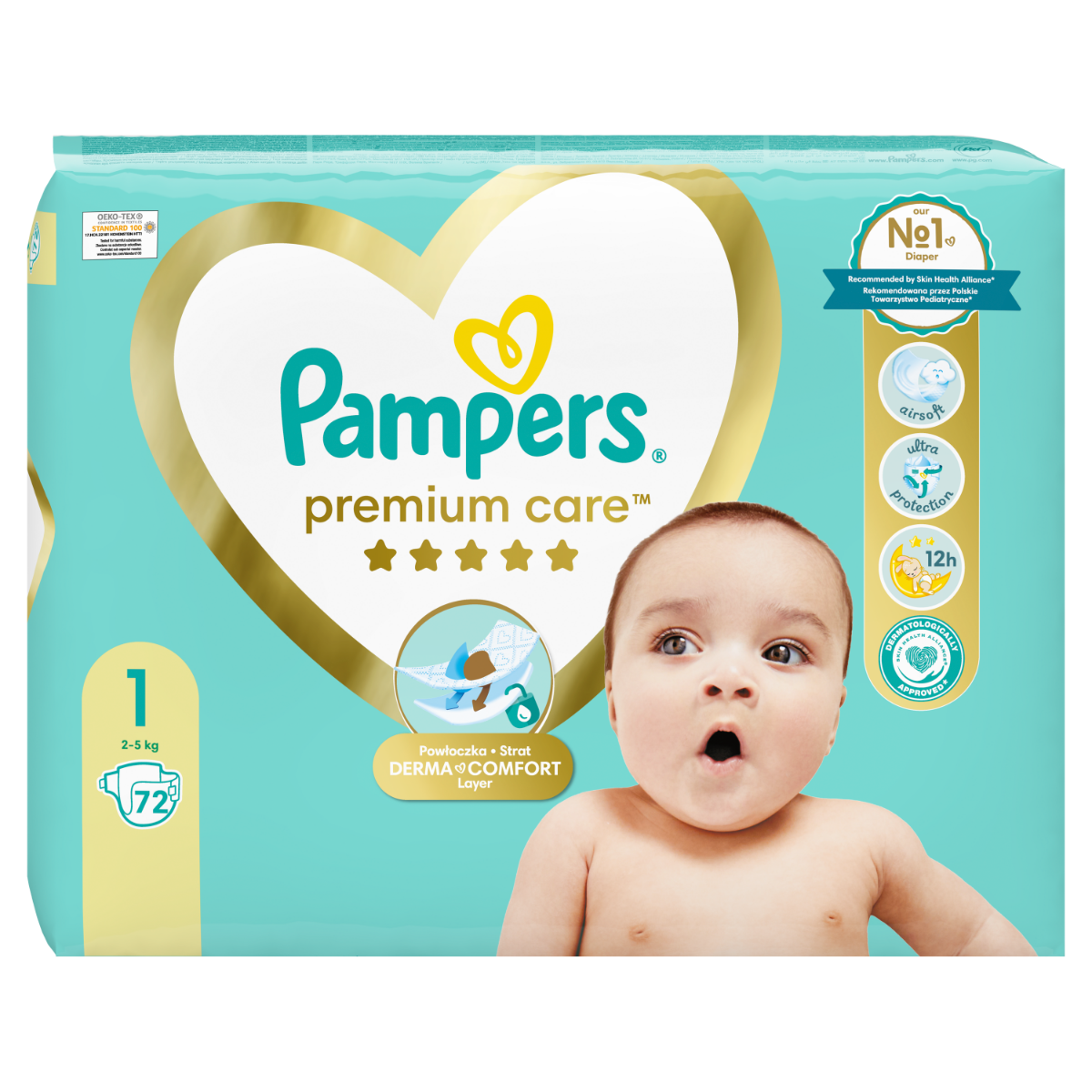 suchy pampers po 5 godzinach