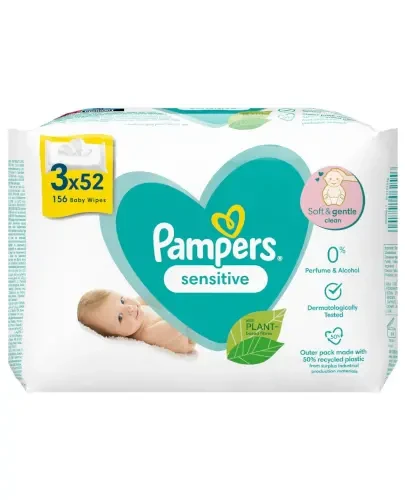 pampers sensitive chusteczki opinie