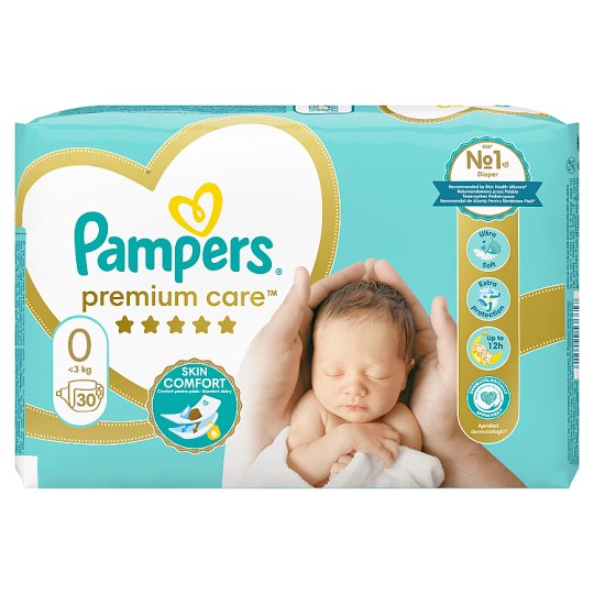 tesco pampers premium care 0