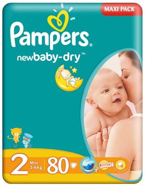 pampers new baby 3 80 sztuk cena