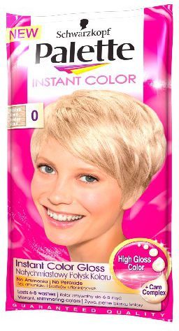 palette instant color szampon koloryzujący mroźny blond