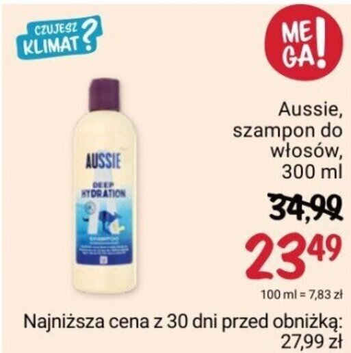 aussie suchy szampon rossmann