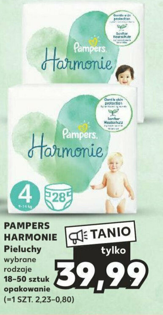 pieluchy pampers tanio market