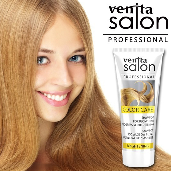 venita salon szampon do włosów blond