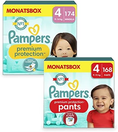 pampers 4 174 pieces