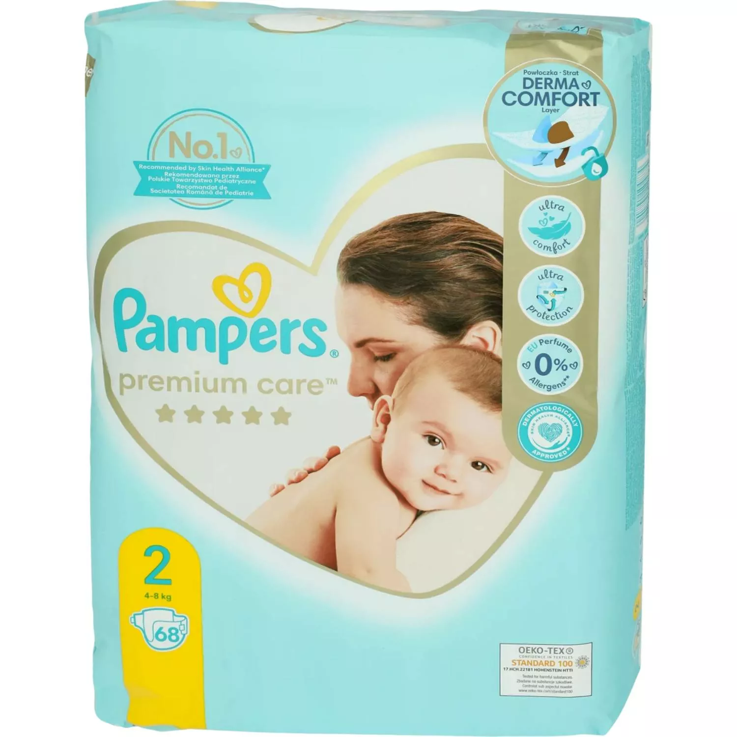 pampers premium care 3 68 sztuk