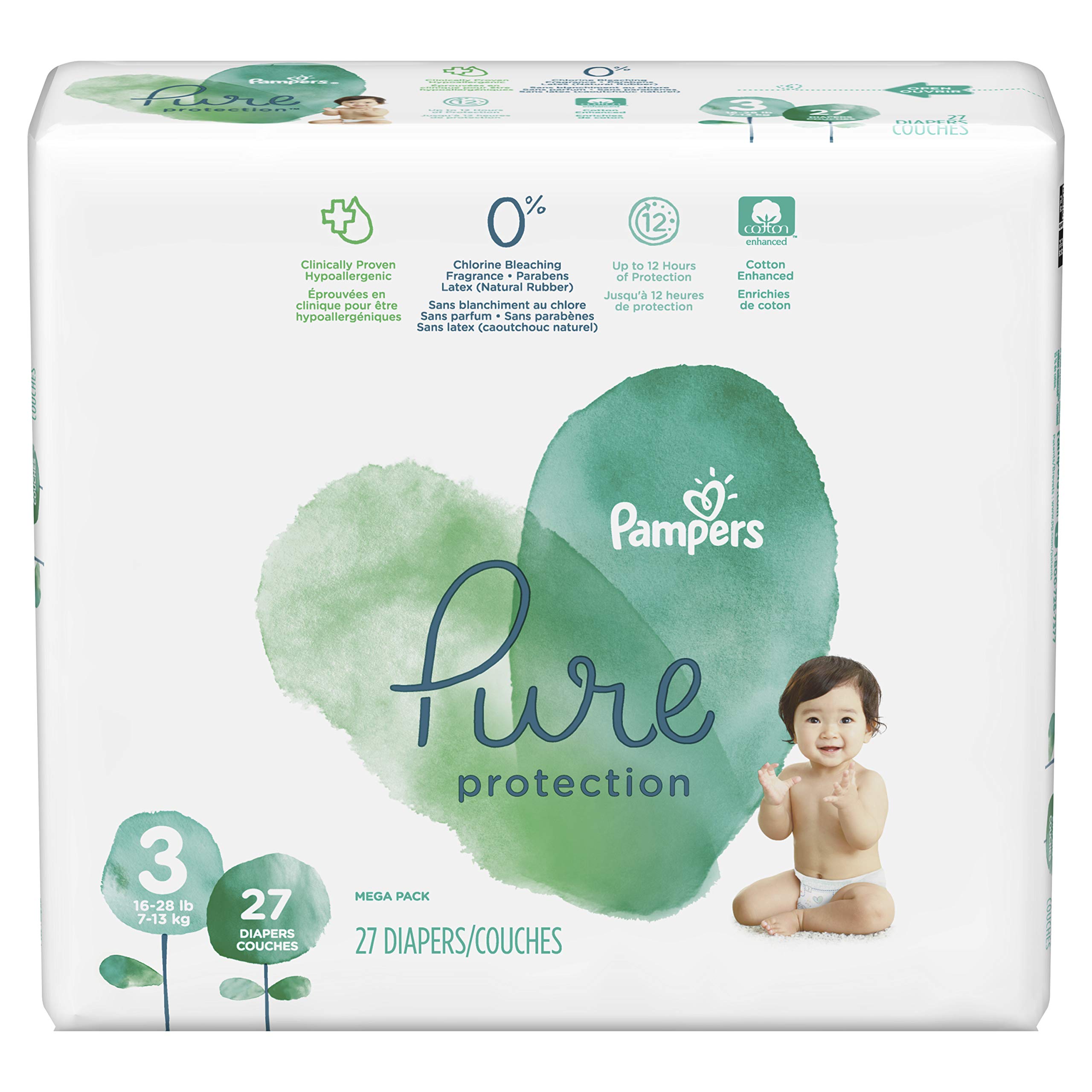 pampers pure 3