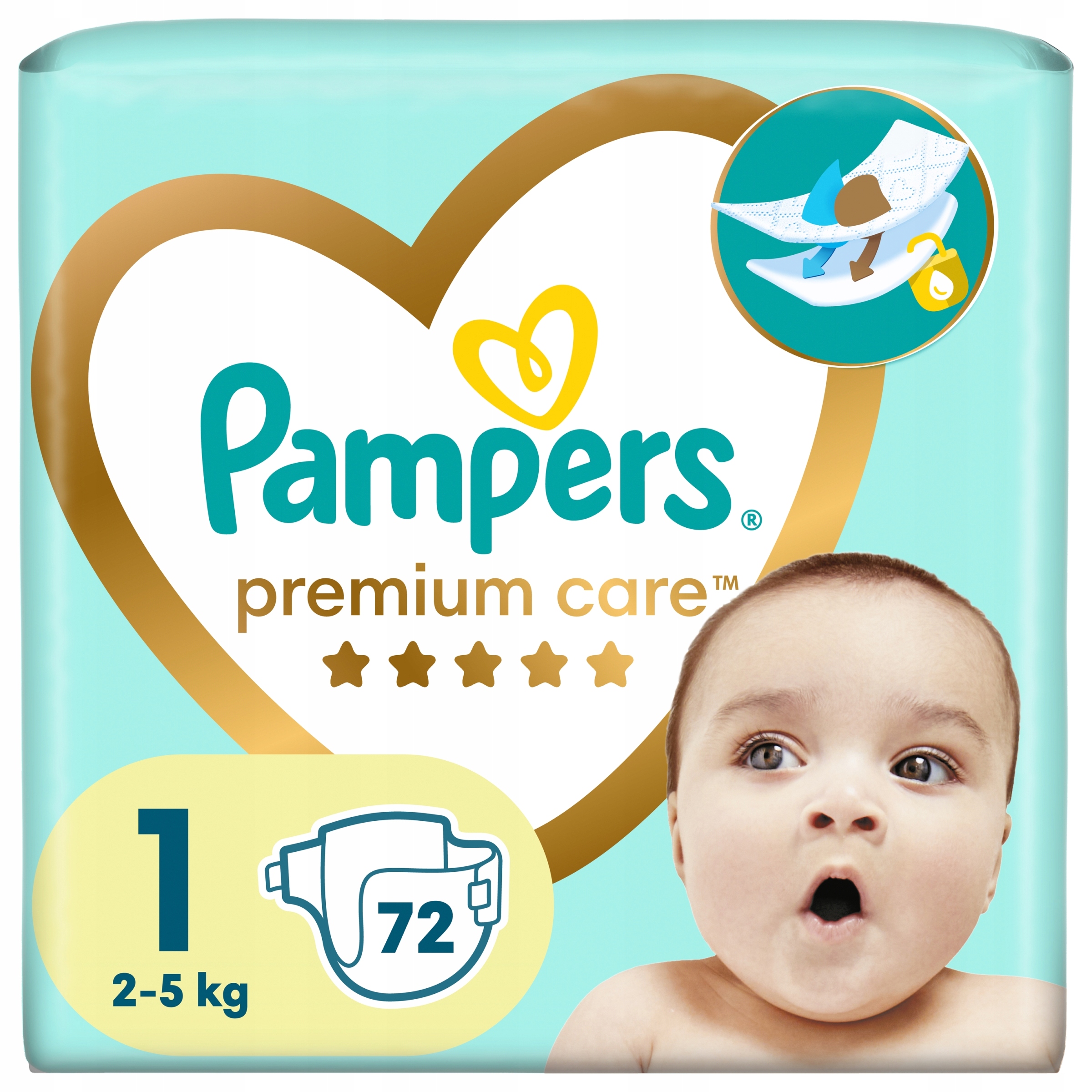 pampers jedynki