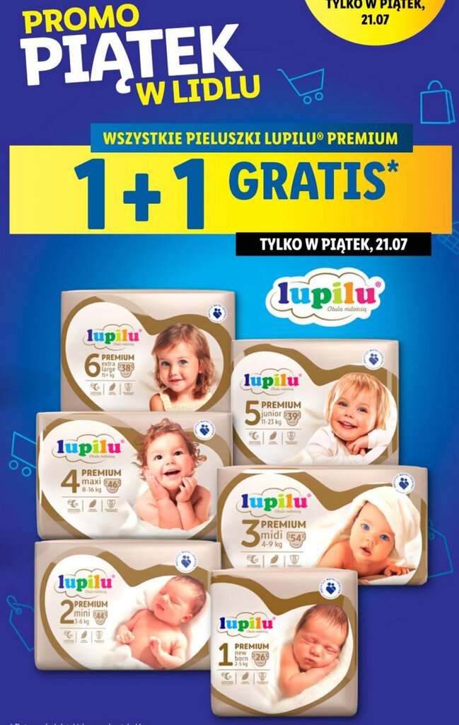 lidl jak czesto sa promocje na pieluchy