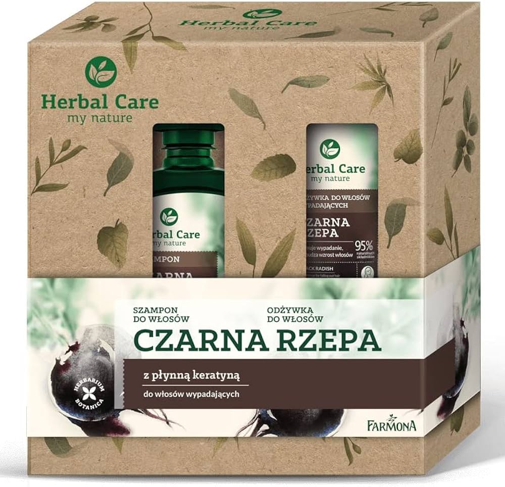 herbal care szampon czarna rzepa