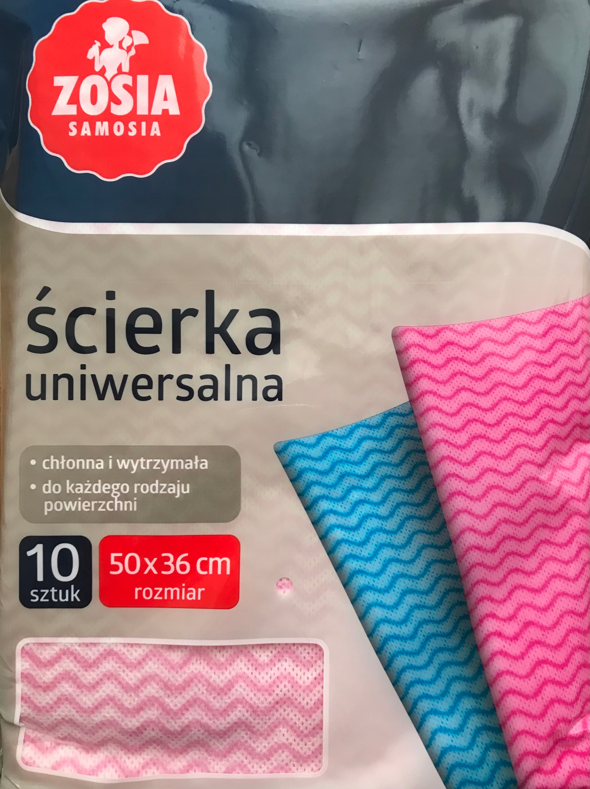 chusteczki nawilżane uniwersalne zosia