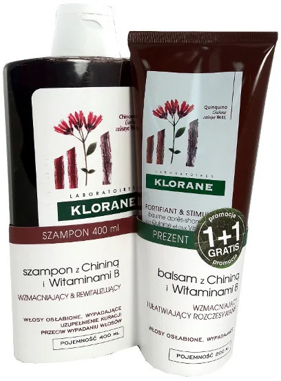 klorane szampon chinina 400ml