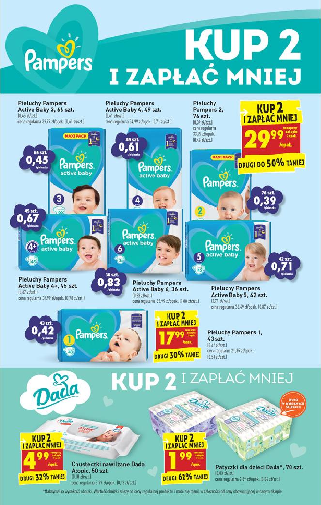 promocja pieluchy pampers