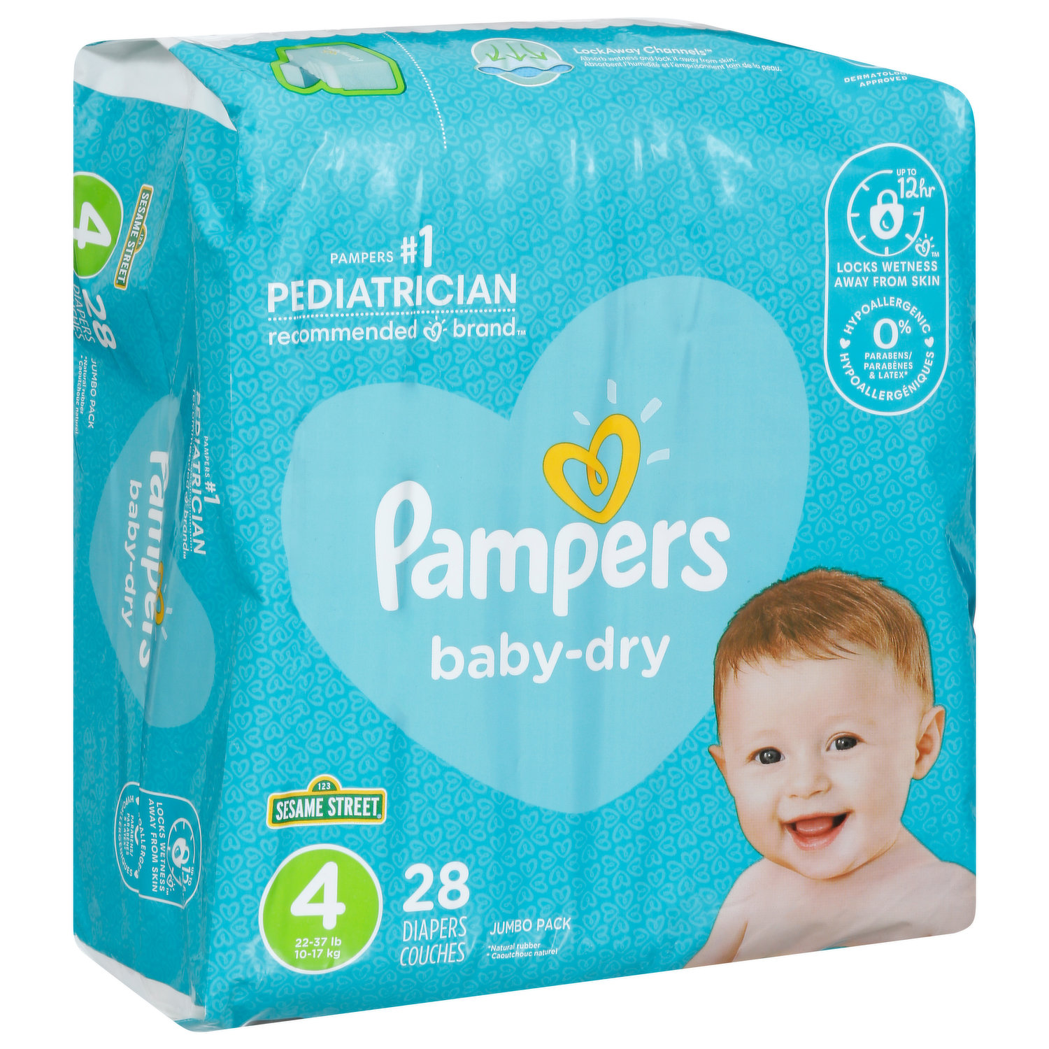 activ baby dry pampers rossman