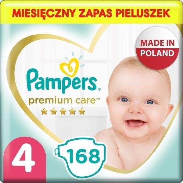 pieluszki pampers 168 szt