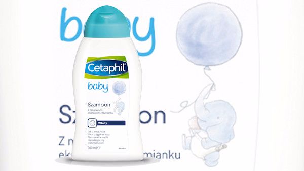 cetaphil baby szampon z ekstraktem z rumianku