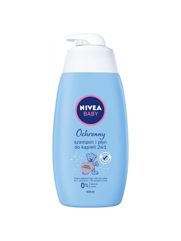 nivea baby szampon i płyn do kąpieli łagodny 2w1