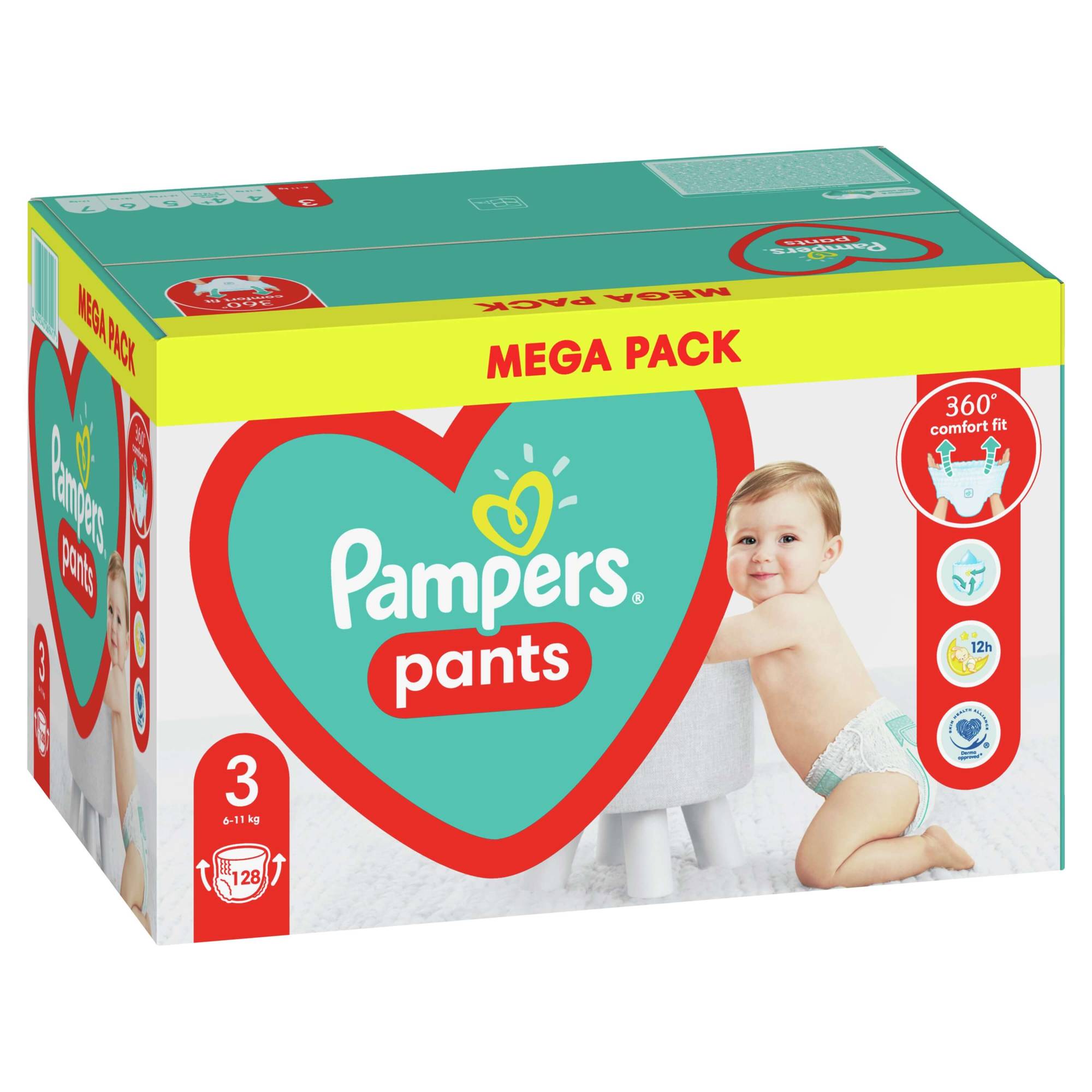 pampers pants pieluchomajtki midi 3