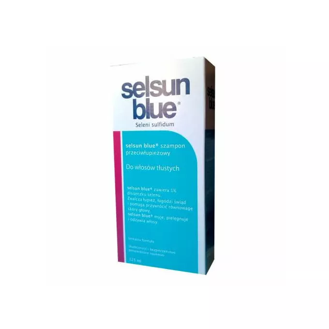 selsun blue szampon do włosów tłustych 125 ml