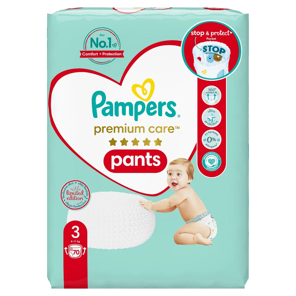 pampers premim care midi szt