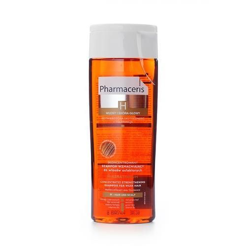 h-keratineum szampon wzmacniający do włosów osłabionych pharmaceris