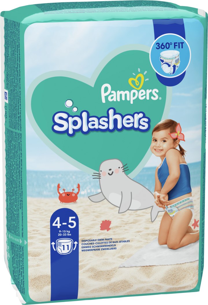 pampers z wodą