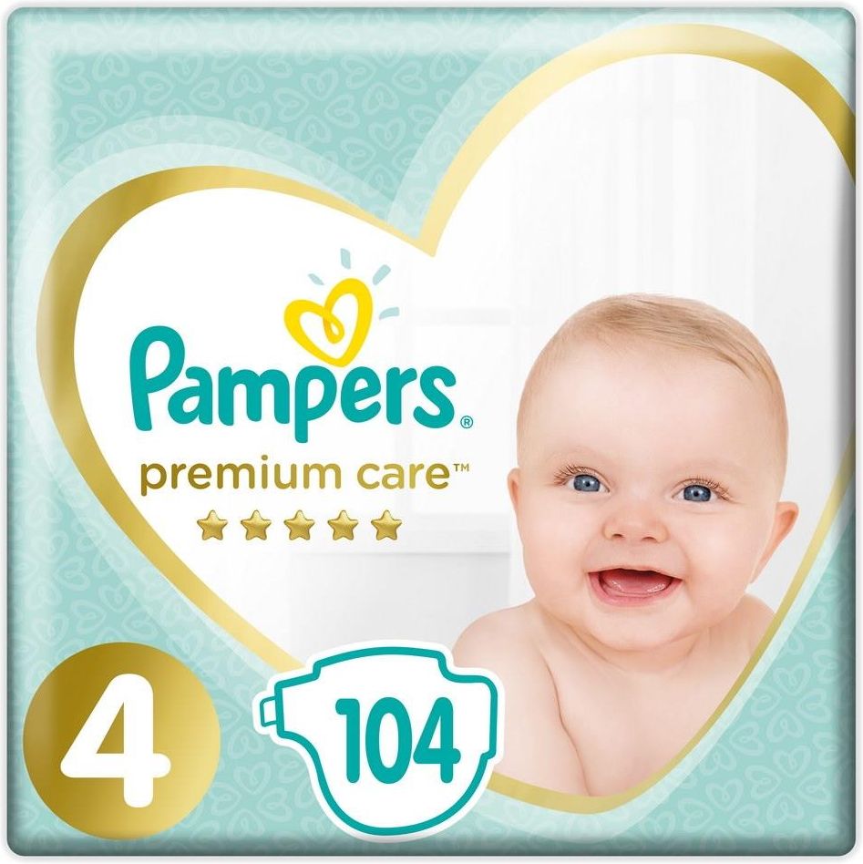 pampers 104 sztuki