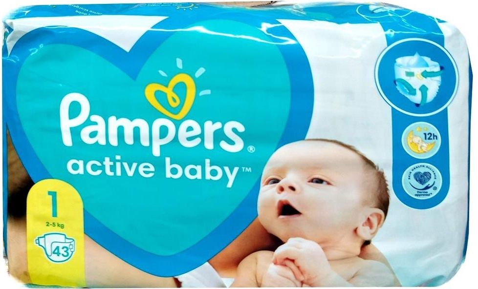 pampers pieluszki new baby 1 newborn