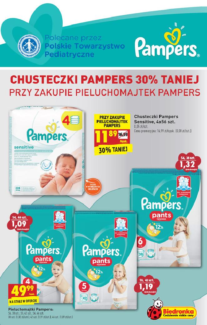 biedronka pampers 2019