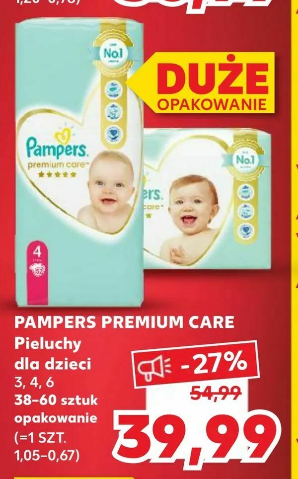 promocja pampers kaufland