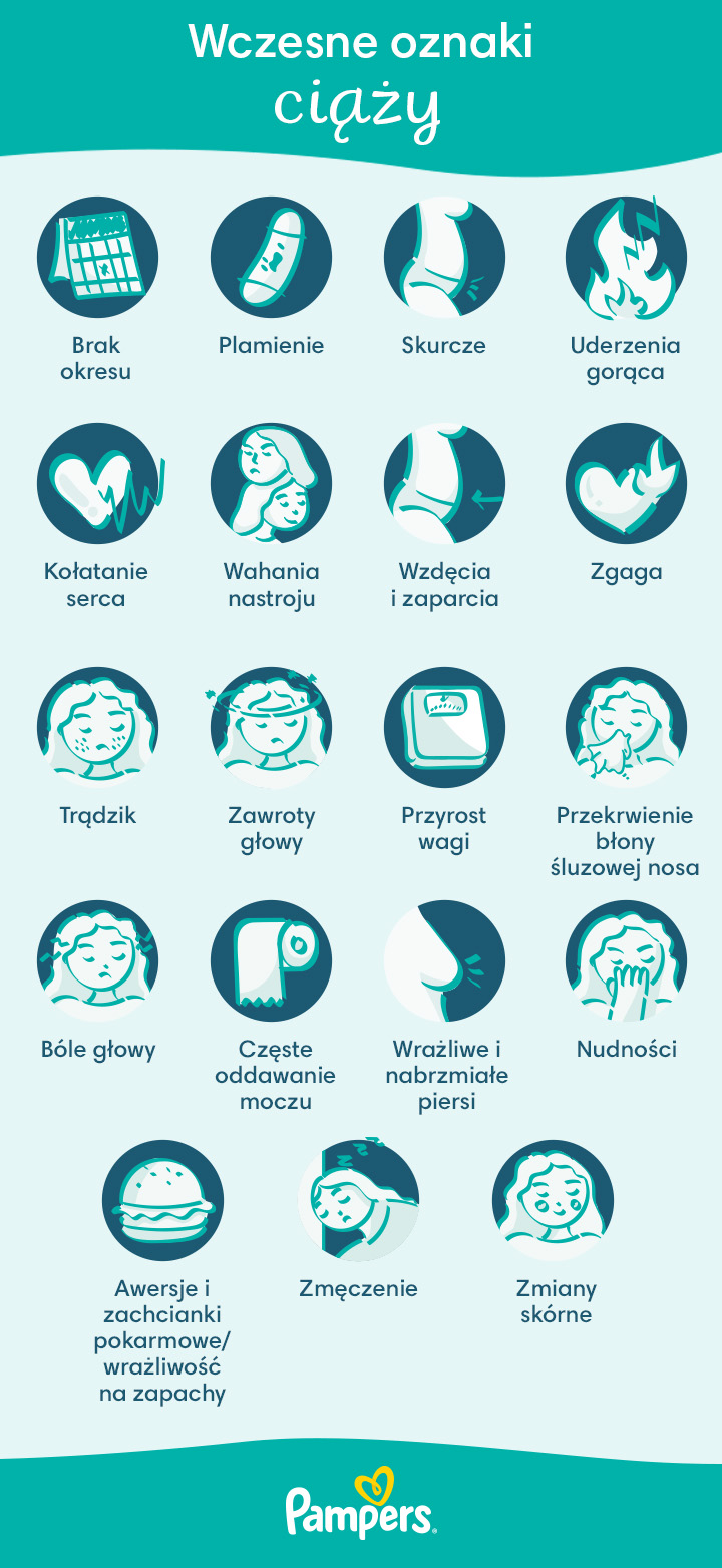 19 tydzień ciąży pampers