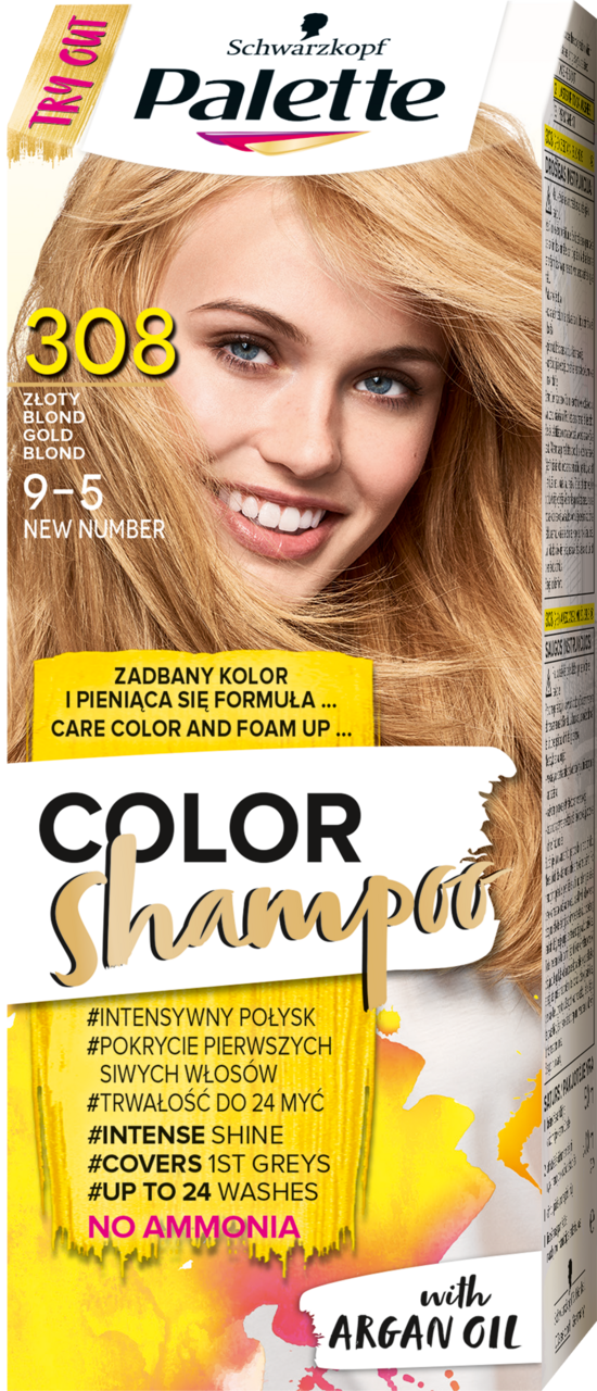 szampon z palette naturalny blond na odrosty