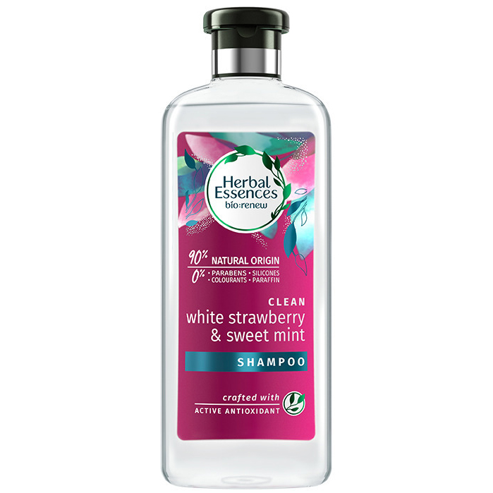 herbal essences szampon do włosów clean white strawberry