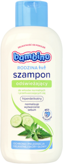 szampon do wlosow bambino