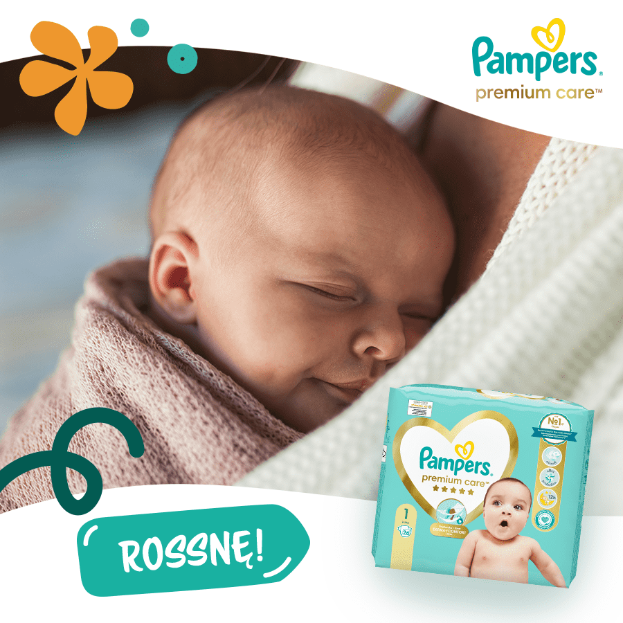 pieluszki z wycięciem na pępek pampers rossmann