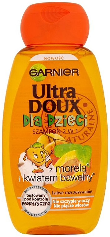 szampon ultra doux dla dzieci morela