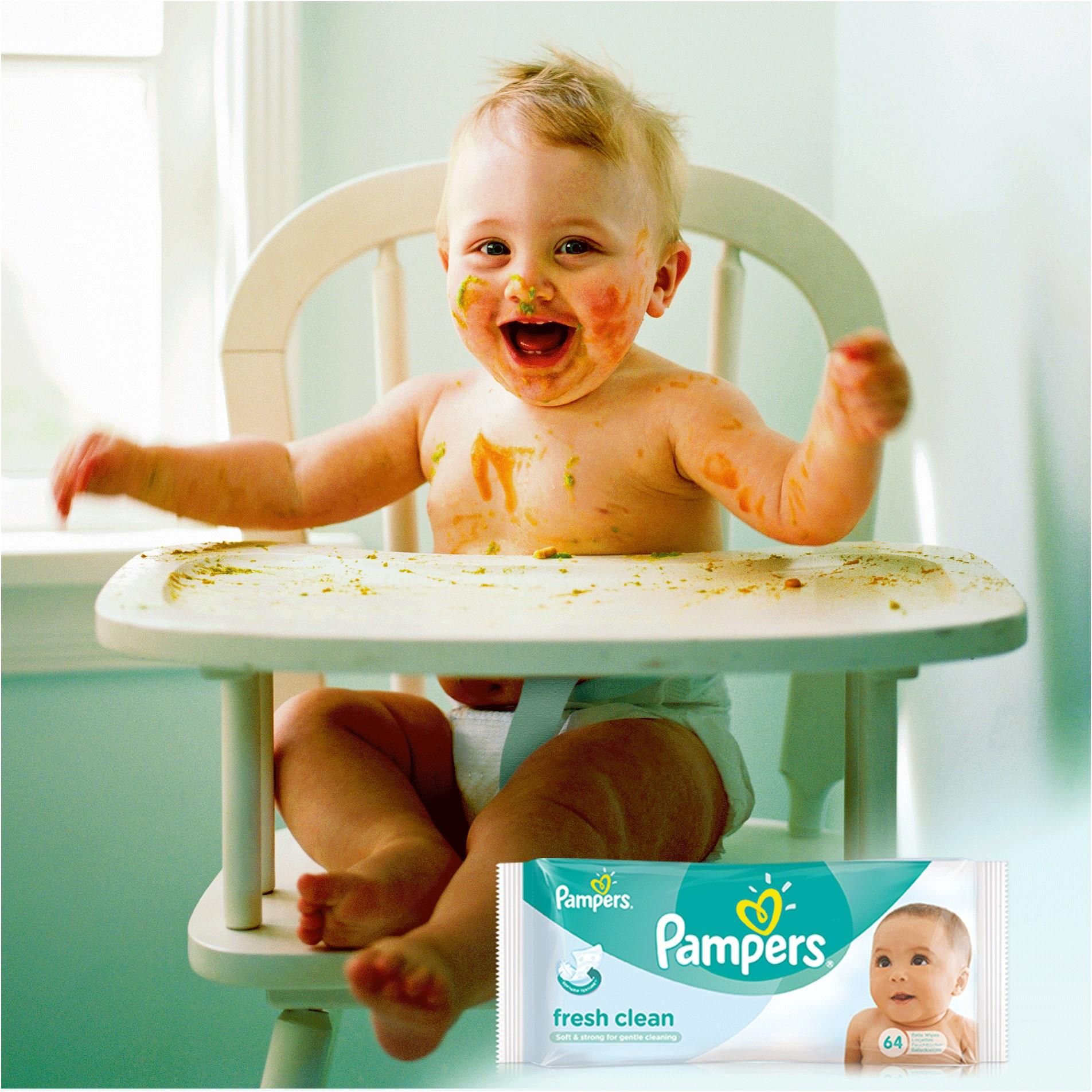 pampers fresh clean 12x64 szt ceneo