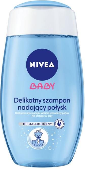 nivea baby szampon nadający połysk hipoalergiczny 200ml